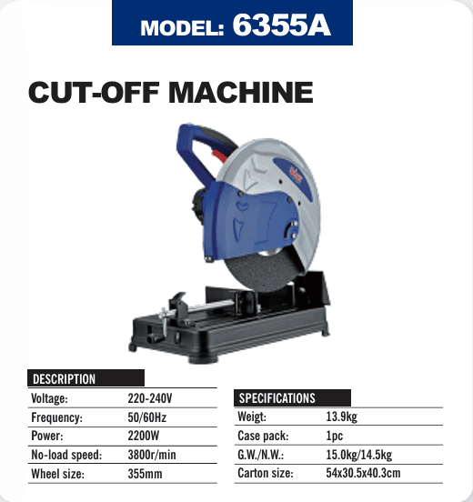 SALI CUT-OFF MACHINE 6355A (355MM)