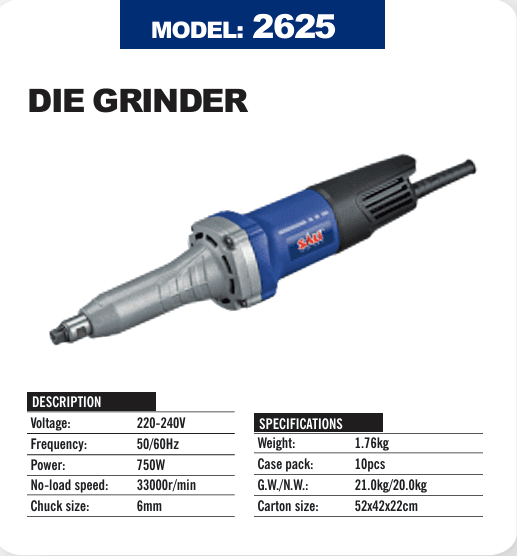 SALI DIE GRINDER 2625