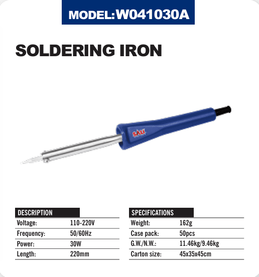 SALI SOLDERING IRON W041030A