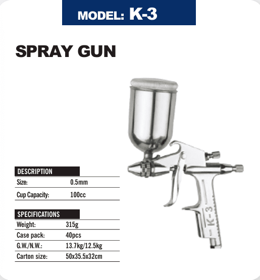 SALI SPRAY GUN K-3